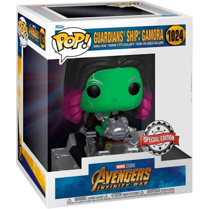 POP figure Marvel Avengers Infinity War Guardians Ship Gamora Exclusive Nerdscape