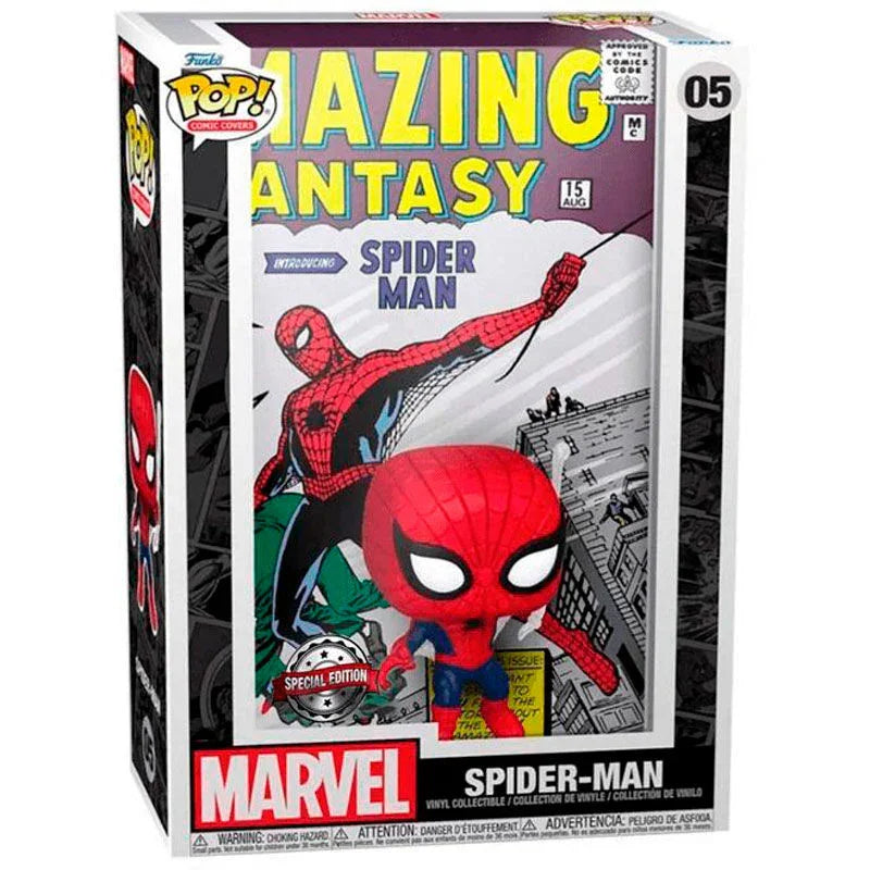 POP figure Marvel Amazing Spiderman Exclusive Nerdscape