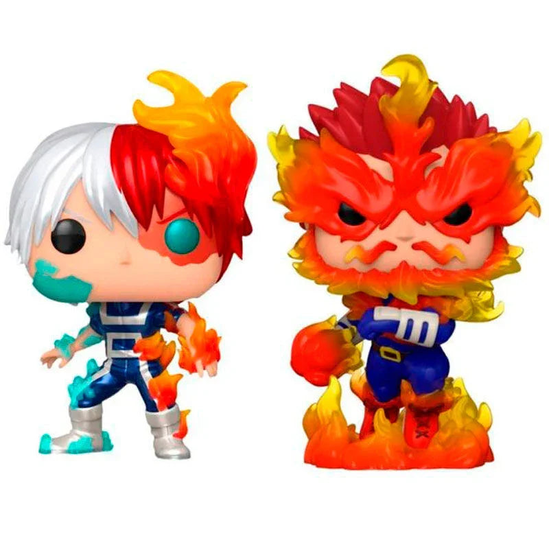 POP pack 2 My Hero Academia Shoto Todoroki & Endeavor Exclusive Nerdscape