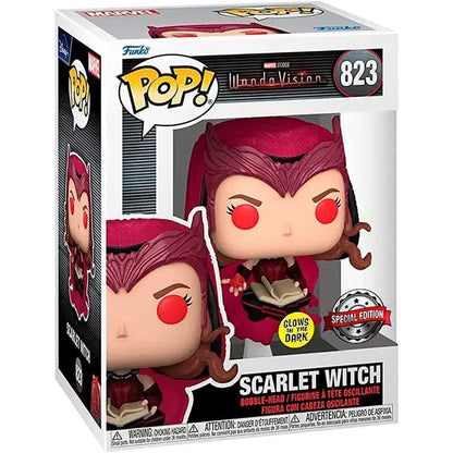 POP figure Marvel Wanda Vision Scarlet Witch Exclusive Nerdscape