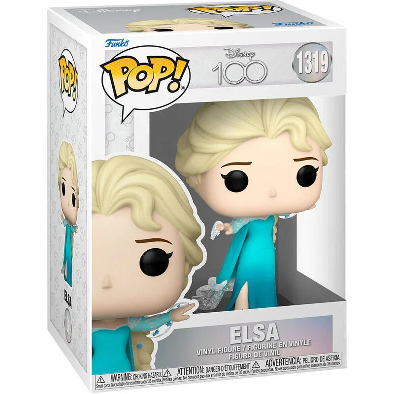Funko Pop! Disney 100th Anniversary Elsa - Figura da Collezione Vinyl Nerdscape