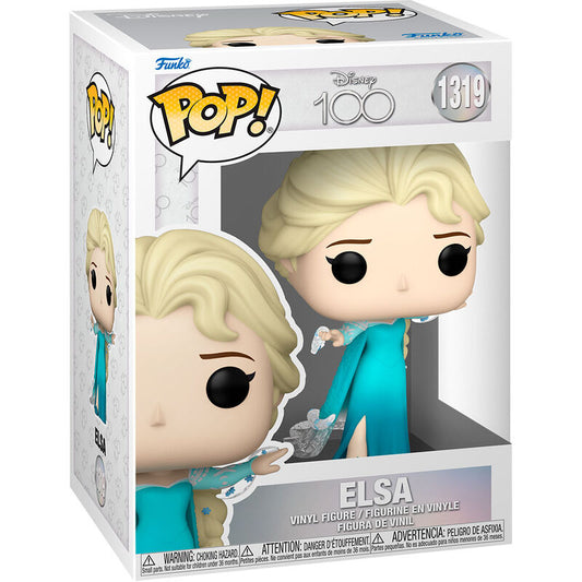 Funko Pop! Disney 100th Anniversary Elsa - Figura da Collezione Vinyl