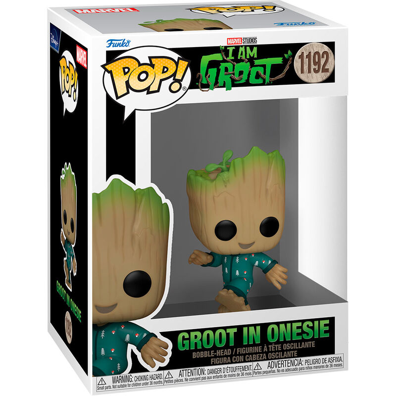 Funko Pop! Marvel Groot - Figura da Collezione Vinyl Nerdscape