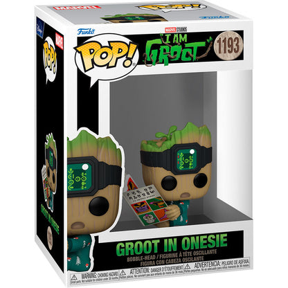 Funko Pop! Marvel Groot - Figura da Collezione Vinyl Nerdscape