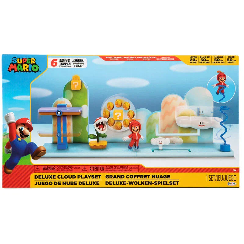 Super Mario Bros Deluxe Cloud playset Nerdscape