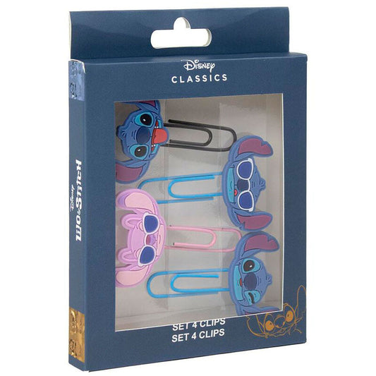 Blister Disney Stitch 4 clips