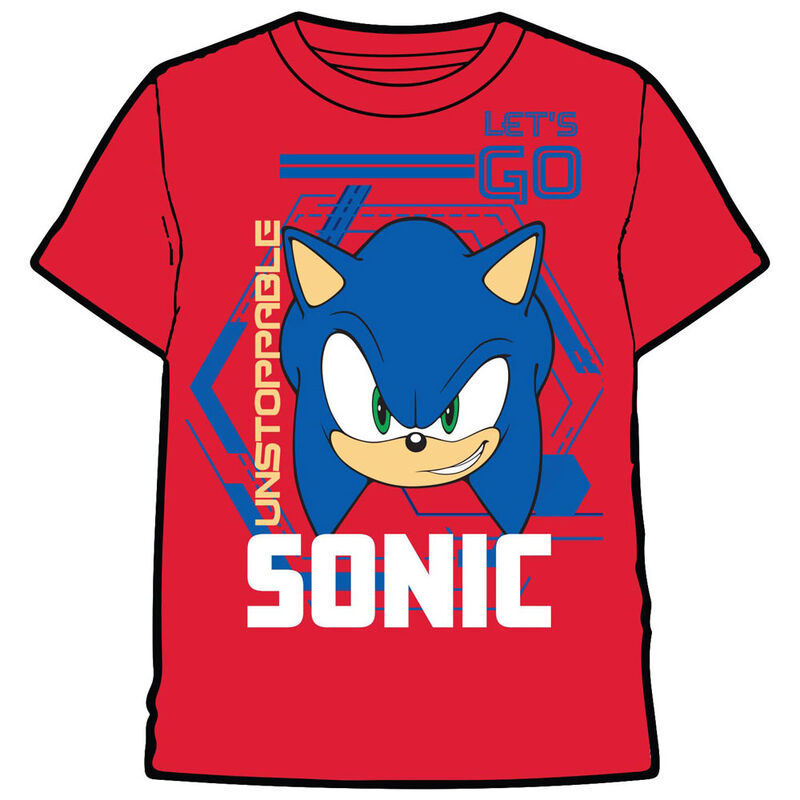 Sonic The Hedgehog Sonic Unstoppable adult t-shirt Nerdscape