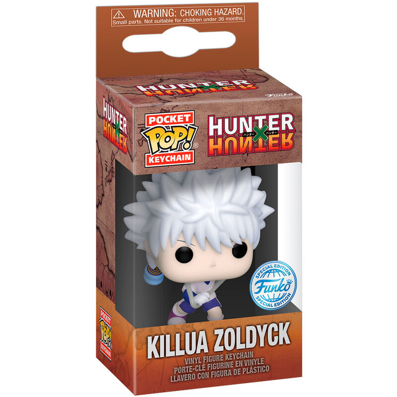 Pocket POP Keychain Hunter X Hunter Killua Zoldyck Exclusive Nerdscape