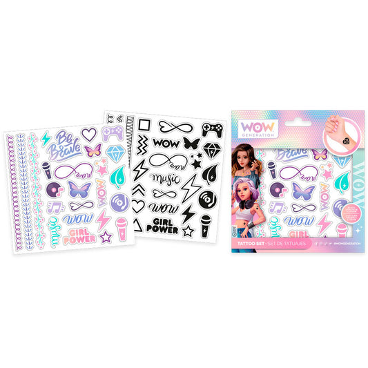 Wow Generation set 50 Tattoos