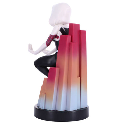 Marvel Spiderman Spider Gwen figure clamping bracket Cable guy 20cm - Nerdscape