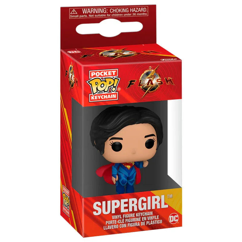 Pocket POP Keychain DC Comics The Flash Supregirl Nerdscape