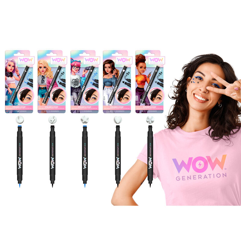Wow Generation Eyeliner with facial seal assorted