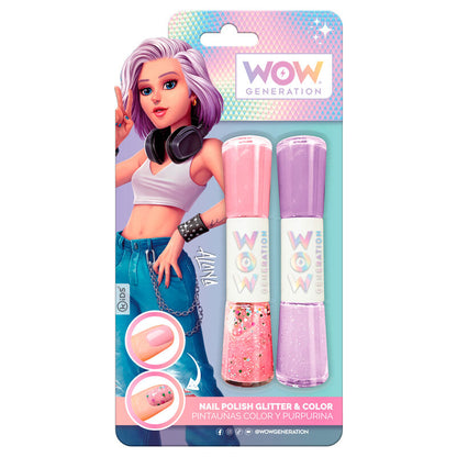 Wow Generation Glitter nail polish assorted