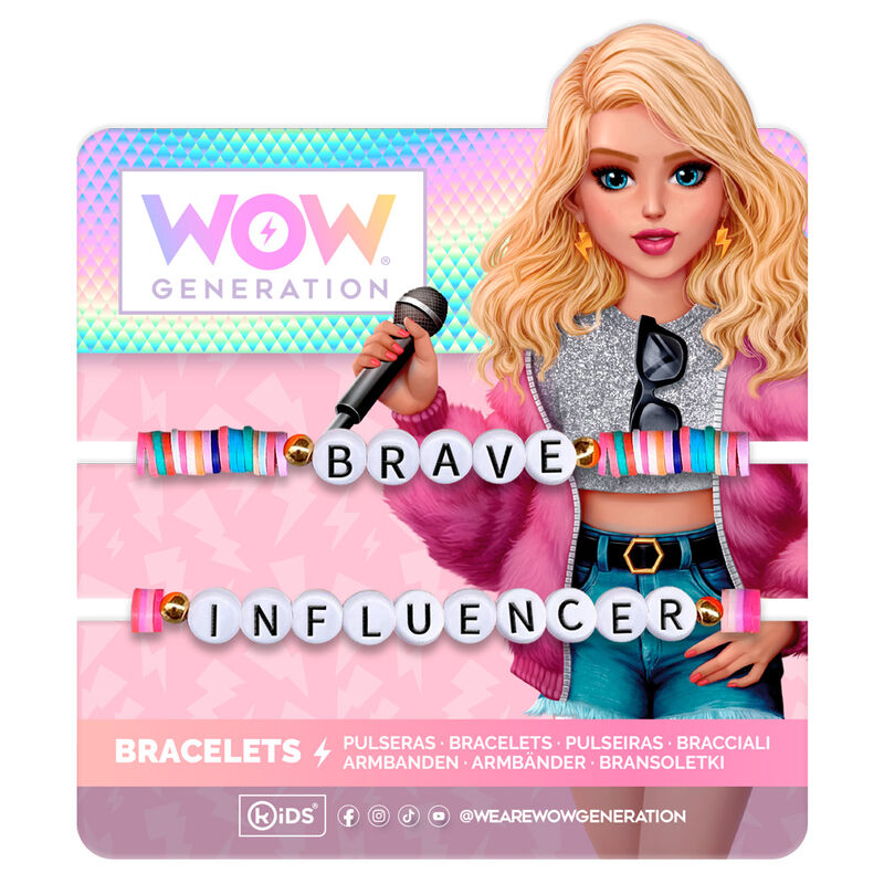 Wow Generation Bracelet message assorted