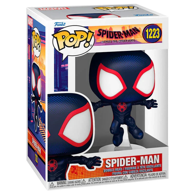 Funko Pop! Marvel Spider-Man Across the Spiderverse Spider-Man - Figura da Collezione Vinyl Nerdscape