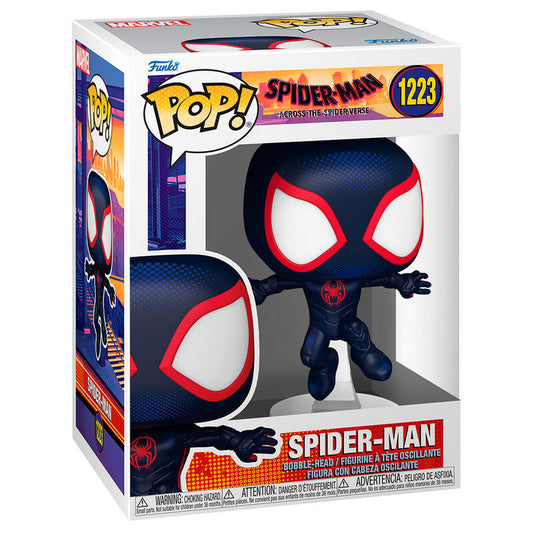 Funko Pop! Marvel Spider-Man Across the Spiderverse Spider-Man - Figura da Collezione Vinyl
