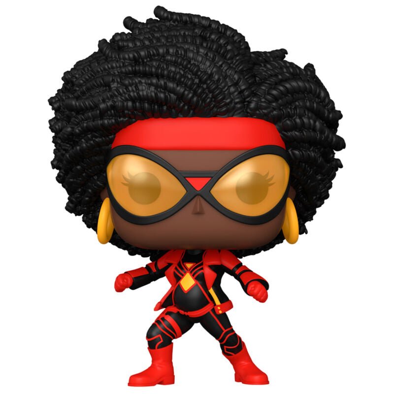 POP figura Marvel Spiderman Across the Spiderverse Spider-Woman Funko POP vinyl 9cm in window gift box