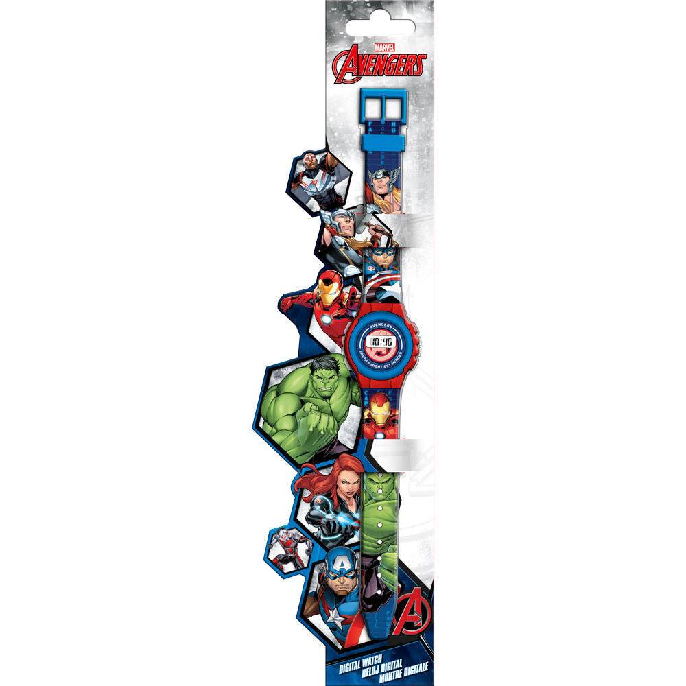 Marvel Avengers digital watch measuring 29x9.5 cm