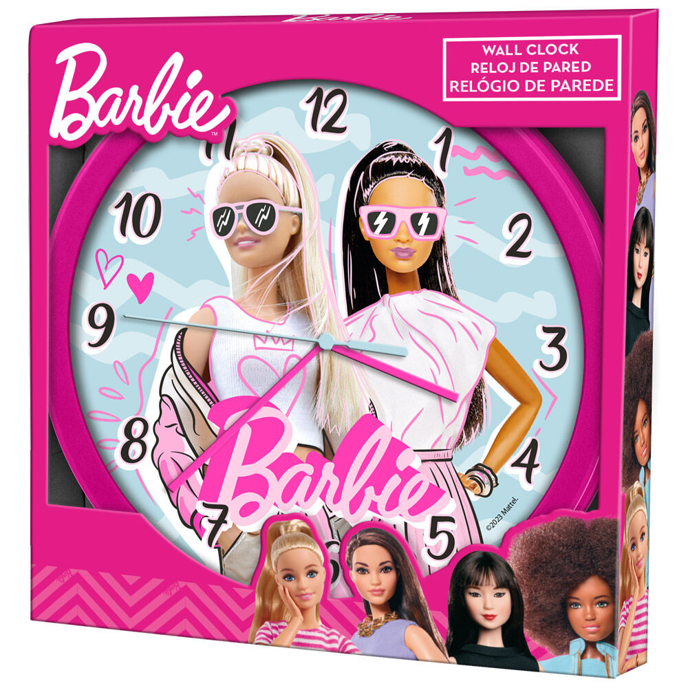 Barbie wall clock Nerdscape
