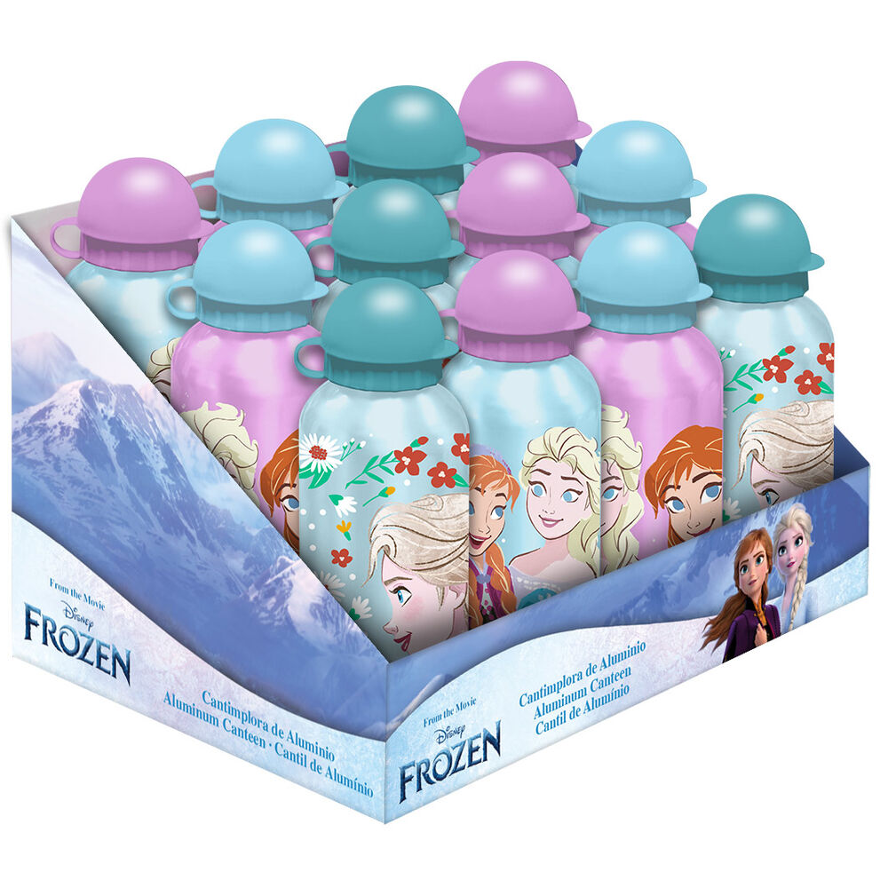 Disney Frozen aluminium bottle 500ml assorted Nerdscape