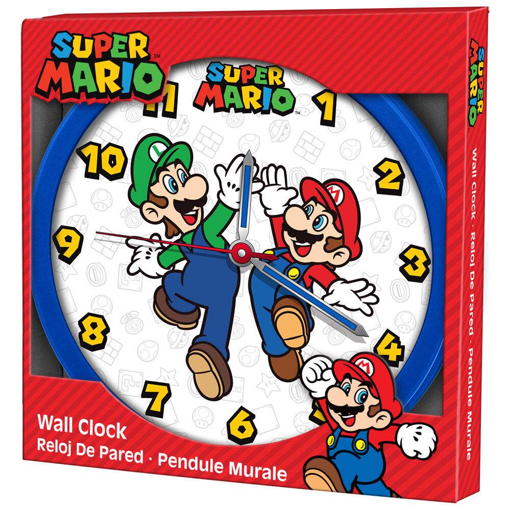 Super Mario Bros wall clock Nerdscape