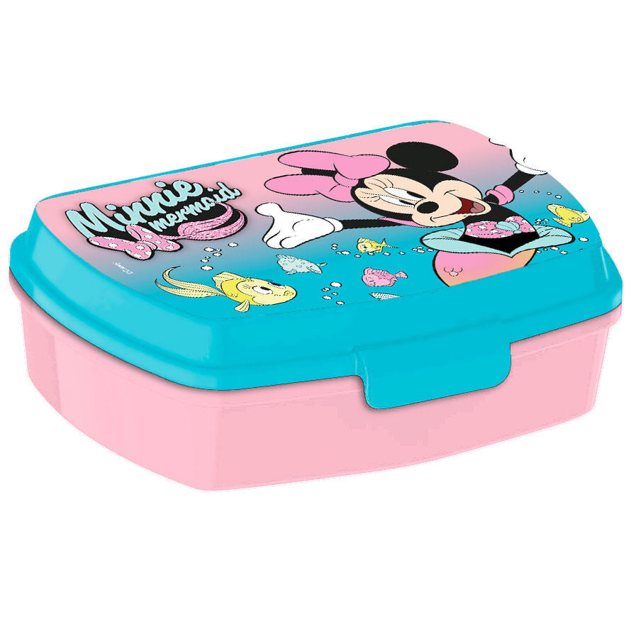 Disney Minnie Lunch box + aluminium bottle set 500ml Nerdscape