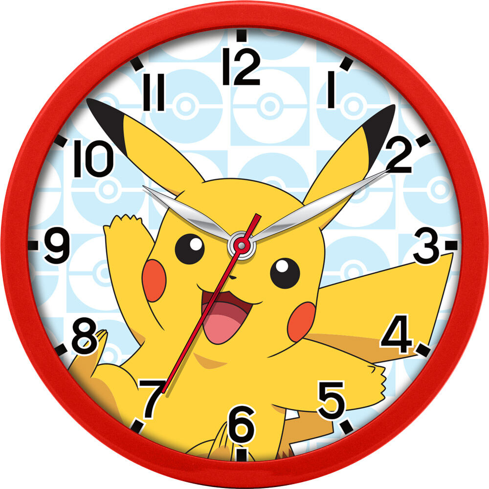 Pokemon wall clock Nerdscape