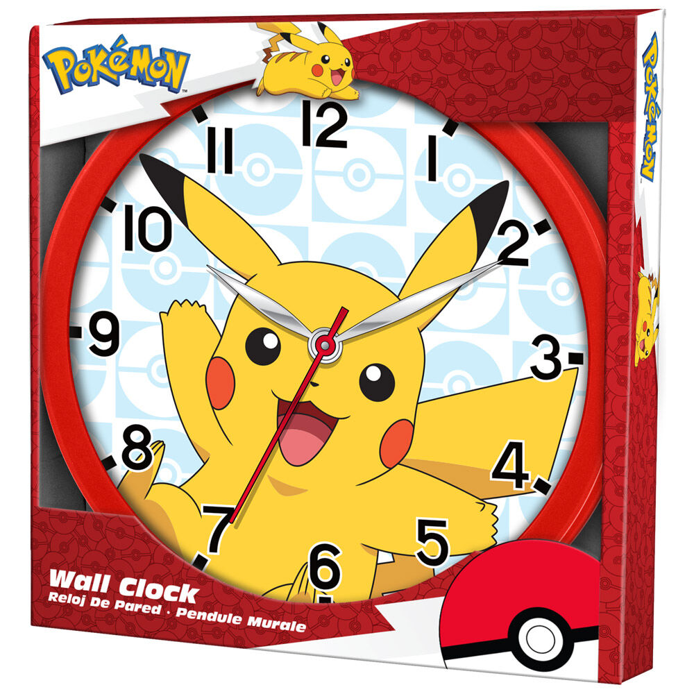 Pokemon wall clock Nerdscape