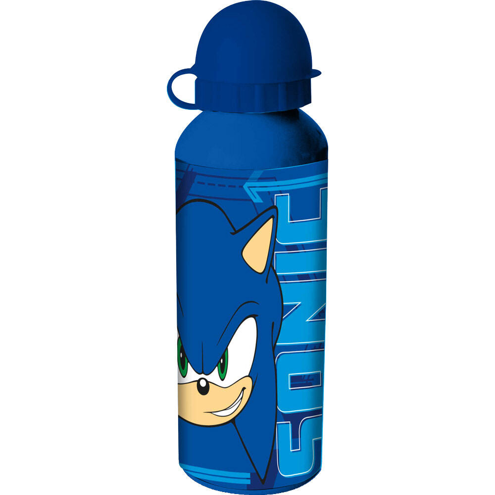 Sonic The Hedgehog Aluminium Bottle 500ml - Nerdscape Nerdscape