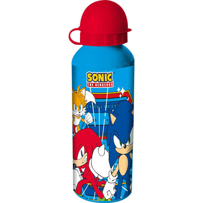 Sonic The Hedgehog Aluminium Bottle 500ml - Nerdscape Nerdscape