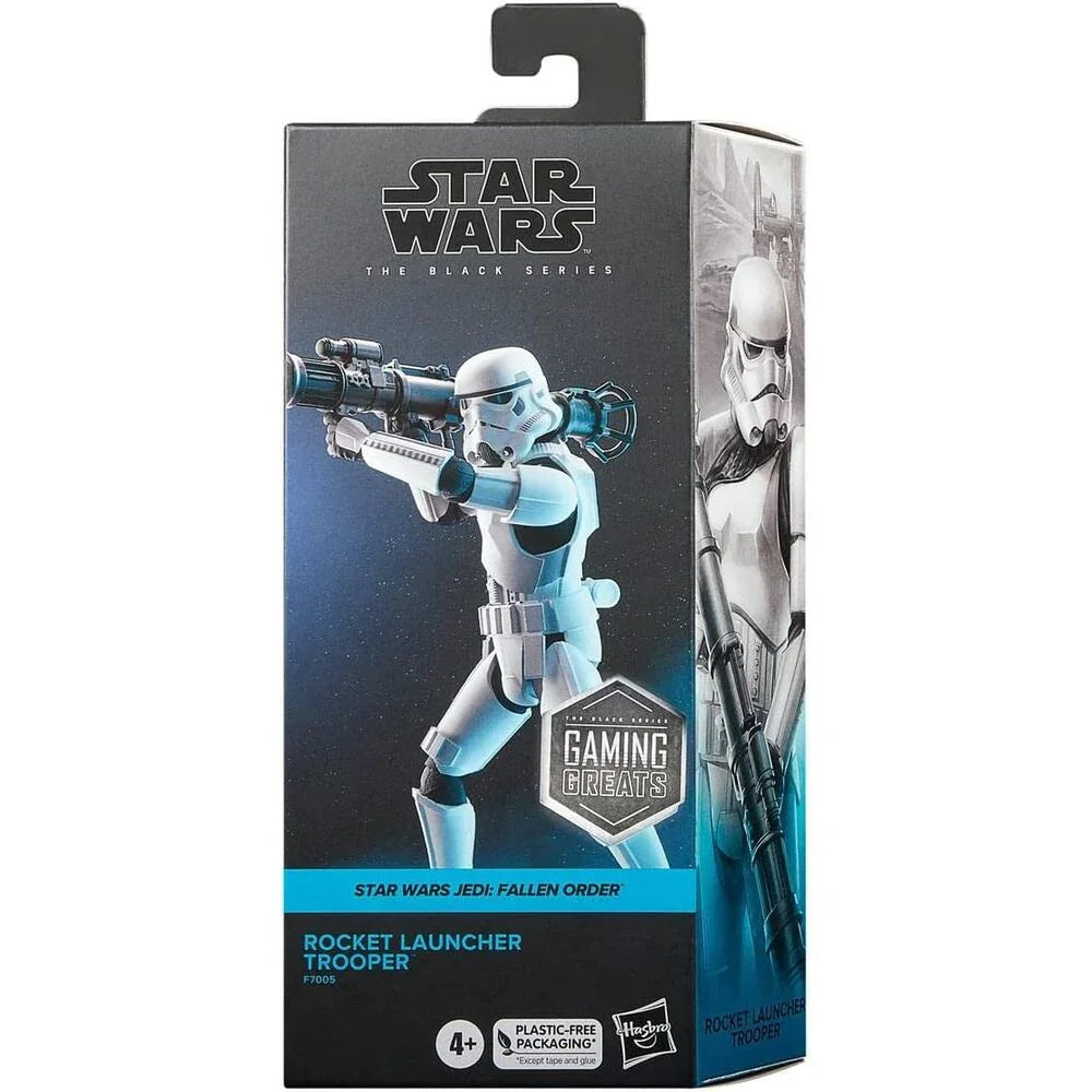 Star Wars Fallen Order Rocket Launcher Trooper The Black Series Figura da Collezione 15cm - Nerdscape Nerdscape