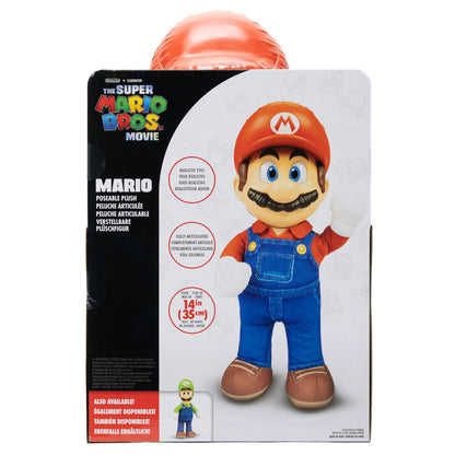 Super Mario Bros The Movie Super Mario plush toy 30cm Nerdscape