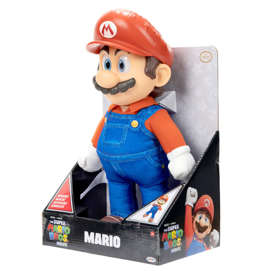 Super Mario Bros The Movie Super Mario plush toy 30cm Nerdscape