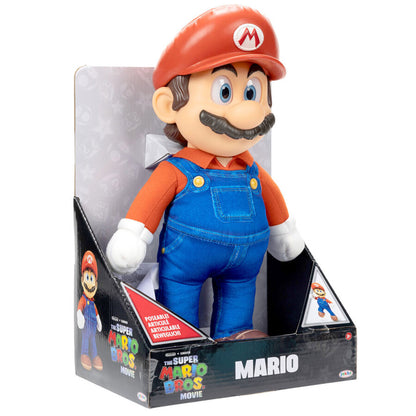 Super Mario Bros The Movie Super Mario plush toy 30cm Nerdscape