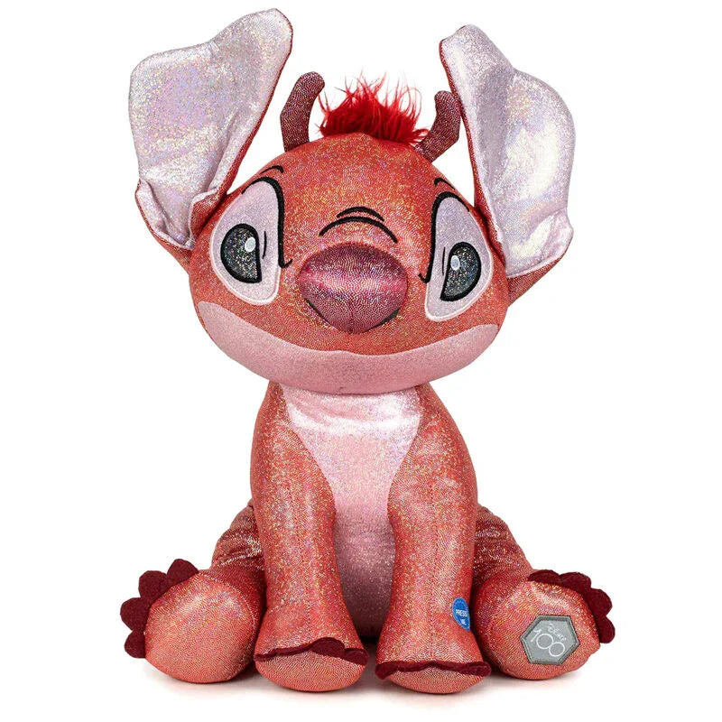 Disney 100th Anniversary Stitch Leroy Glitter plush toy 28cm Nerdscape