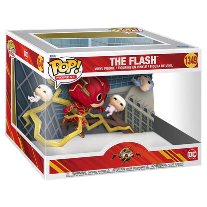 POP figure Moment DC Comics The Flash Baby Rescue - Nerdscape