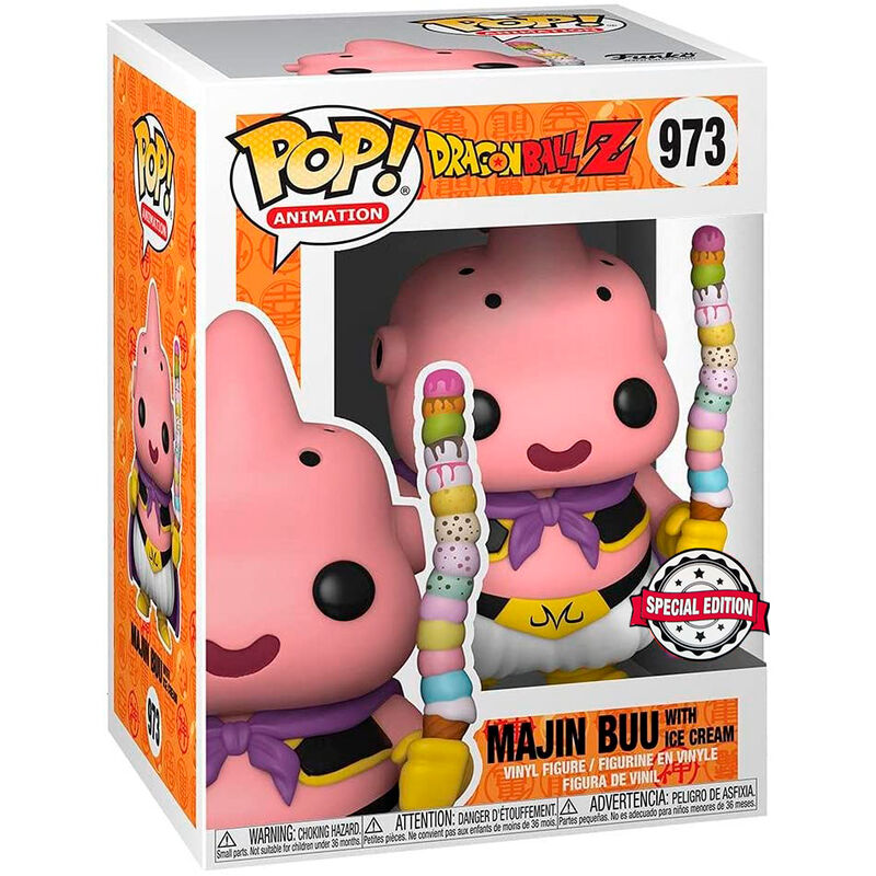 Coffret exclusif de figurines POP &amp; Tee Dragon Ball Z Majin Buu