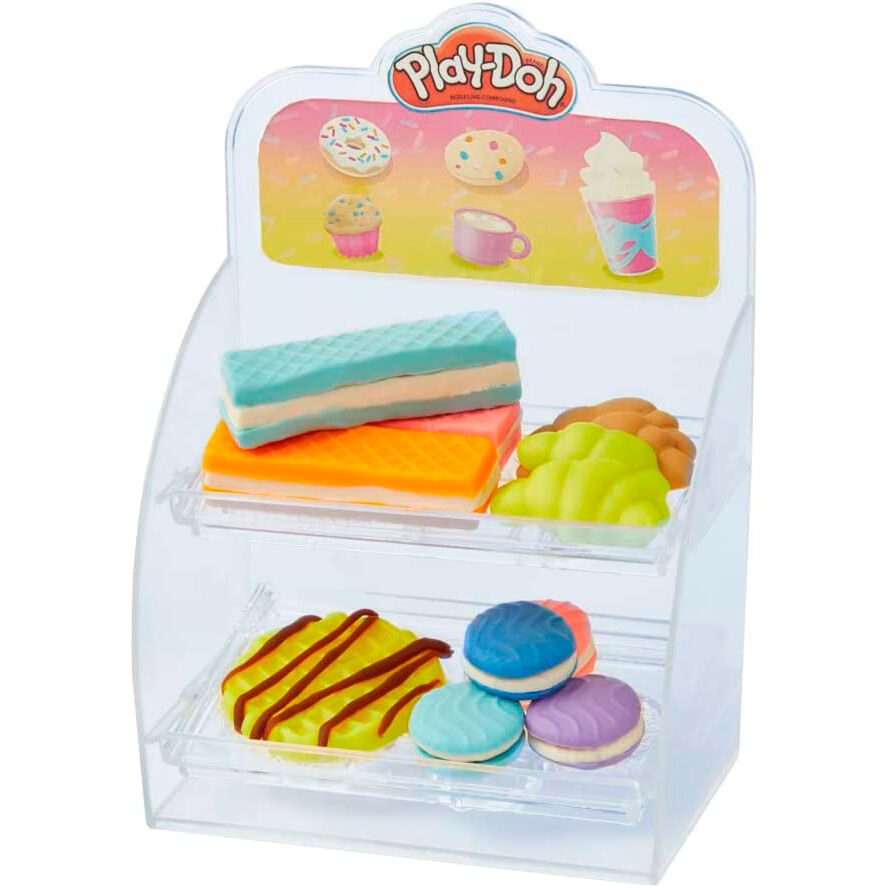 Play-Doh Kitchen Creations Super Colorful cafe playset Nerdscape