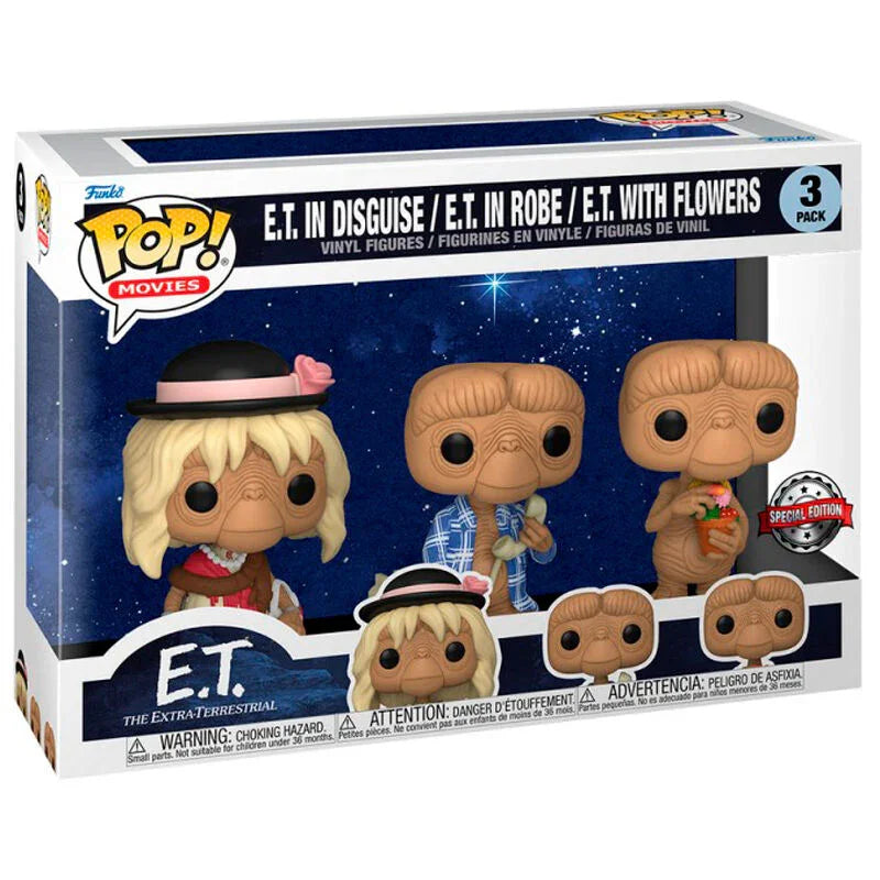 POP pack 3 E.T. The Extra-Terrestrial Exclusive Nerdscape
