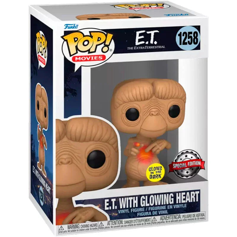POP figure E.T. The Extra-Terrestrial 40Th Anniversary E.T Exclusive Nerdscape
