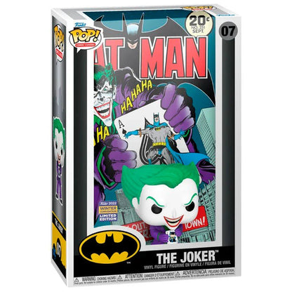 Funko Pop! The Joker Comic Cover - Figura da Collezione Vinyl Nerdscape