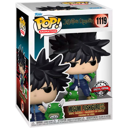 Funko Pop! Jujutsu Kaisen Megumi Fushiguro - Figura da Collezione Vinyl Nerdscape