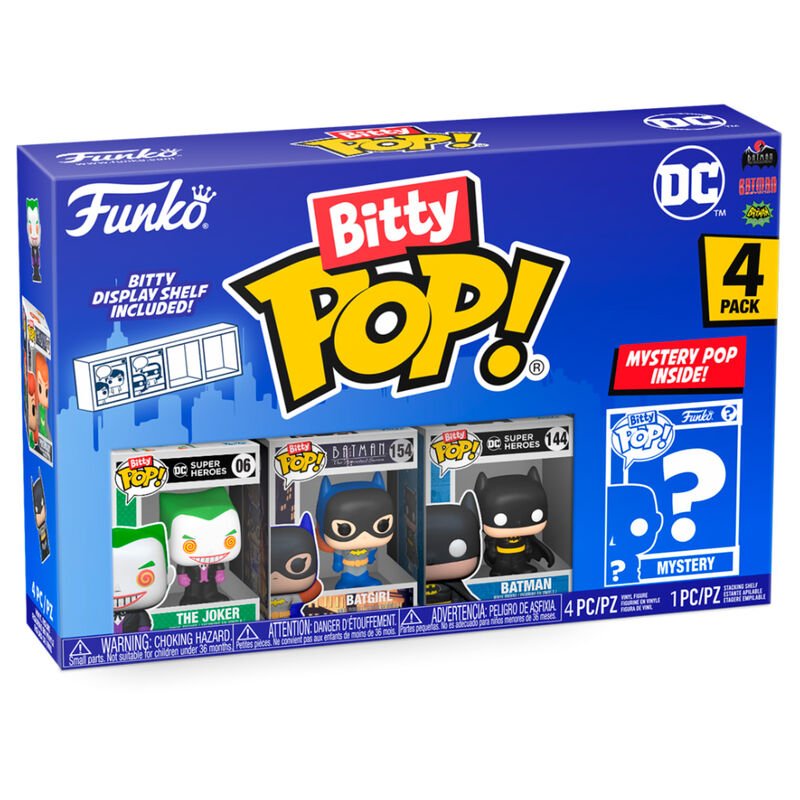 Blister 4 figures Bitty POP DC Comics The Joker - Nerdscape