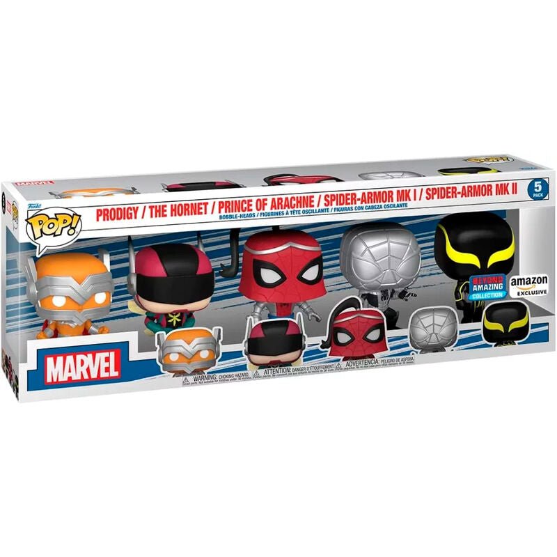 POP pack 5 figures Marvel Spiderman Exclusive - Nerdscape