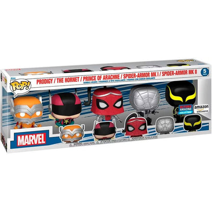 POP pack 5 figures Marvel Spiderman Exclusive - Nerdscape