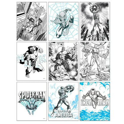 Marvel Avengers Colouring stationery set Nerdscape