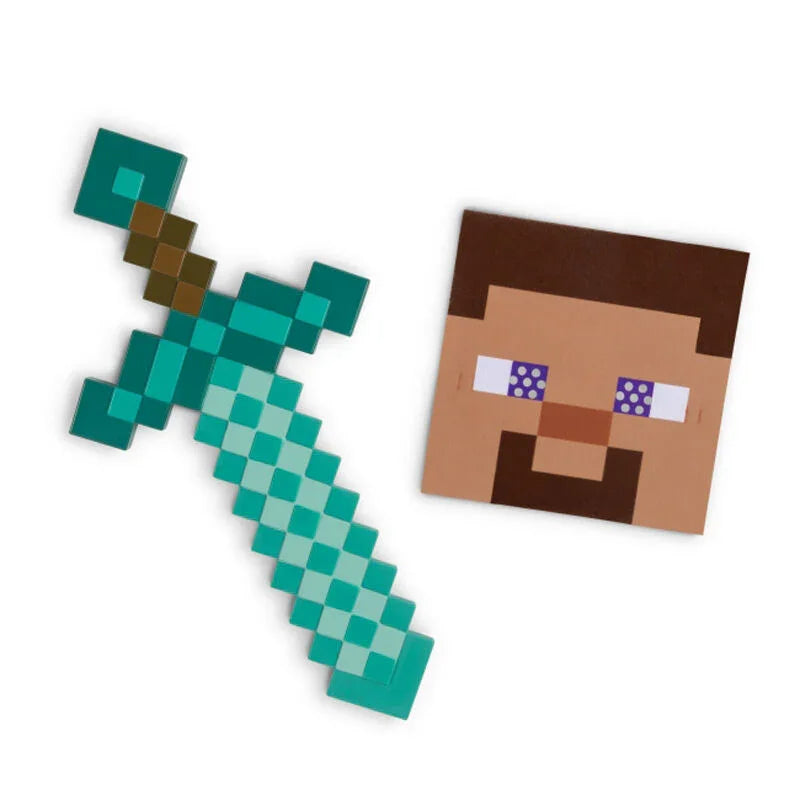 Minecraft Mask + sword Nerdscape