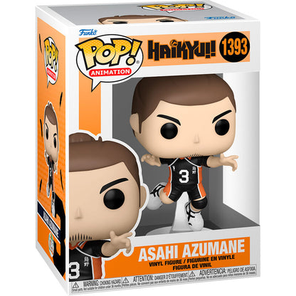 Funko Pop! Haikyu! Asahi Azumane - Figura da Collezione Vinyl Nerdscape