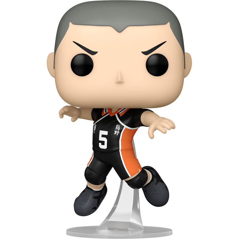 Funko Pop! Haikyu! Ryunosuke Tanaka - Figura da Collezione Vinyl Nerdscape