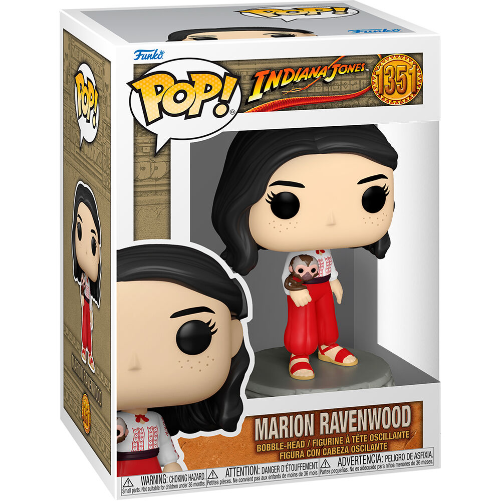 Funko Pop! Indiana Jones Marian Ravenwood - Figura da Collezione Vinyl Nerdscape